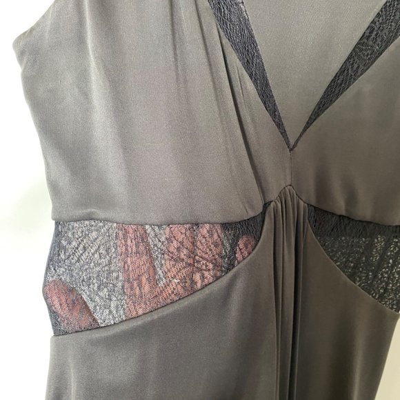 BCBG Maxazria Minette Dress Black Lace Sleeveless Medium - Picture 16 of 16